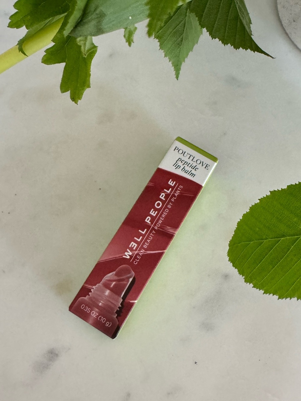 NIB Well People Poutlove Tinted Lip Balm - Honey Plum